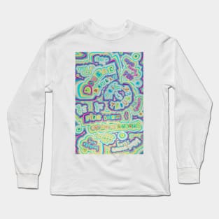 Double, Double Toil & Trouble (Inverted) Long Sleeve T-Shirt